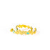 Diamond Stardust Hoop Earrings